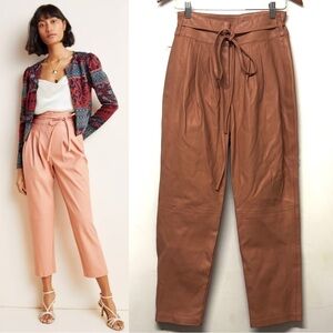 BlankNYC Chelsea Tapered Faux Leather Trouser Pants 26